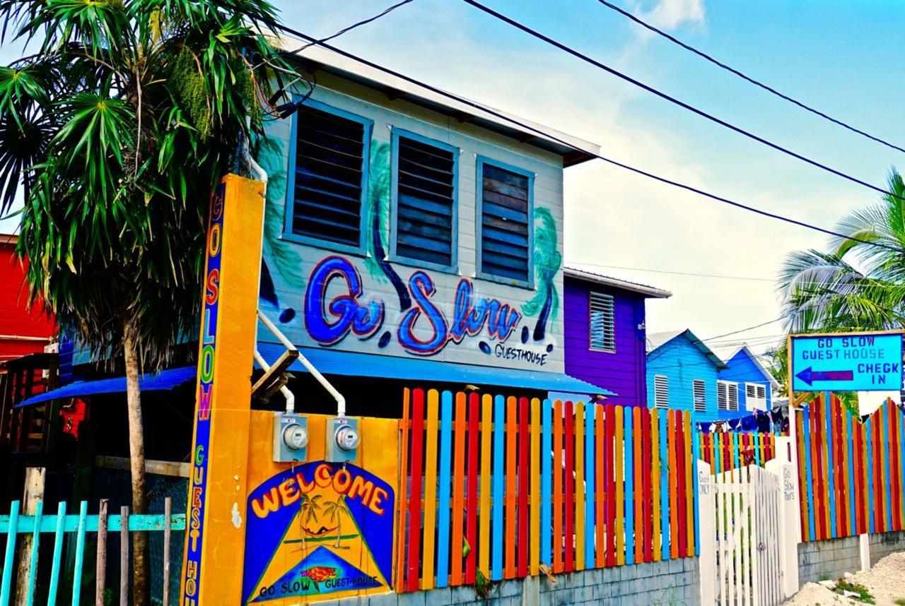 Go Slow Guesthouse Caye Caulker Exteriér fotografie